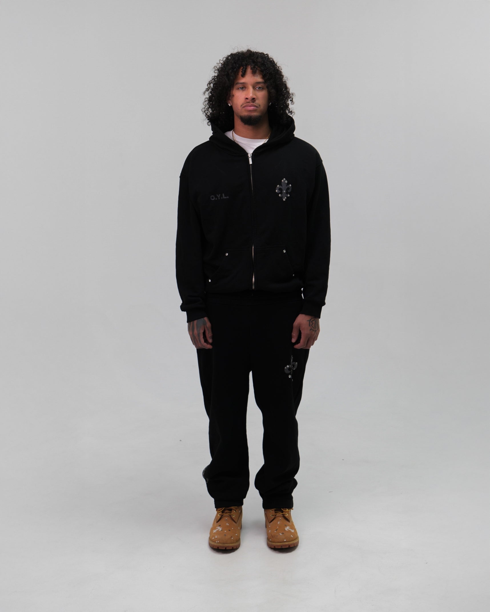 Diamond Sweatpants Black