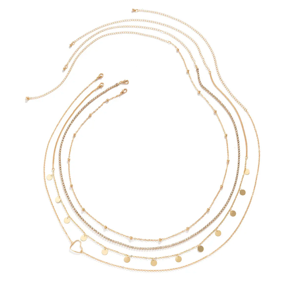 Women Body Chain Gold