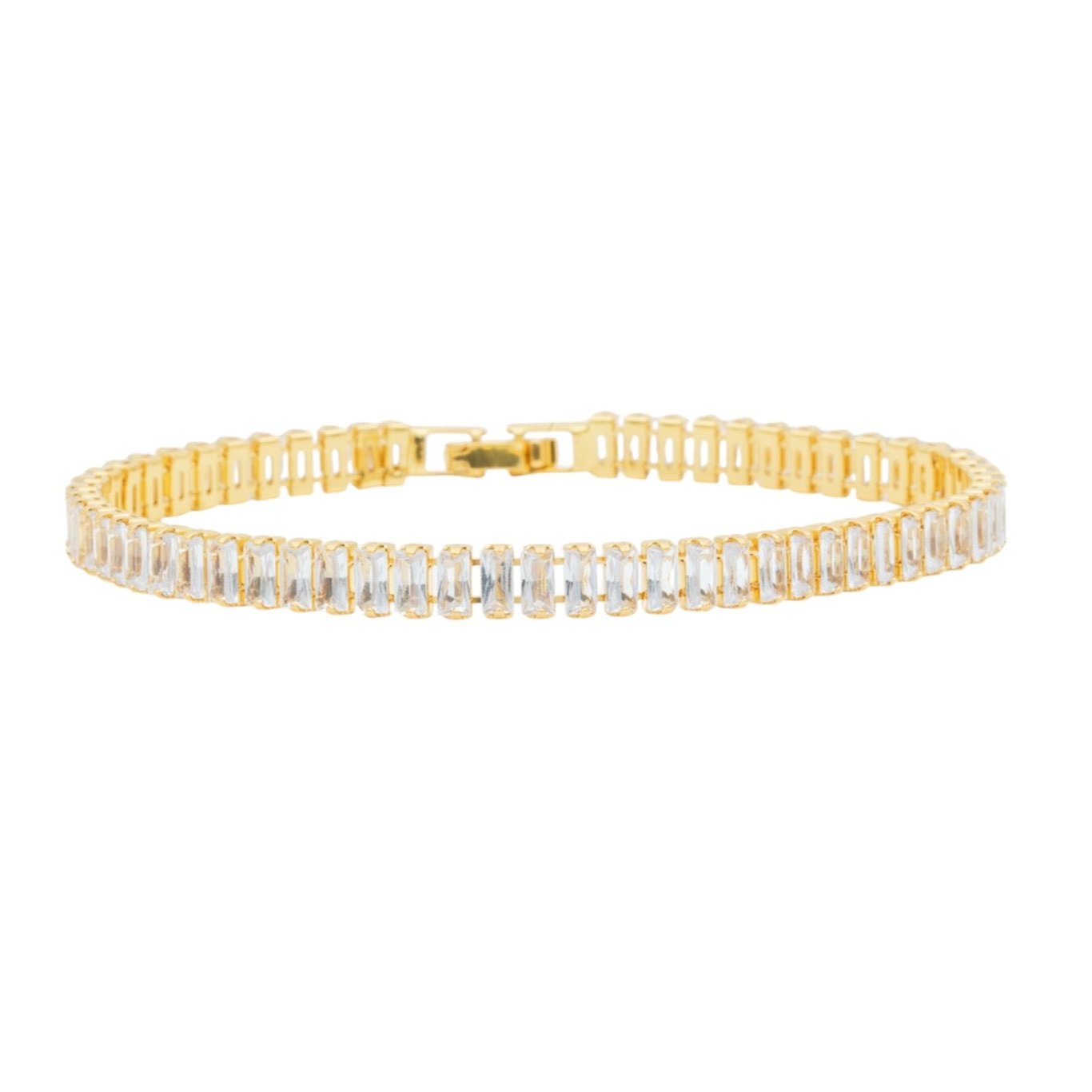 Baguette Bracelet Gold