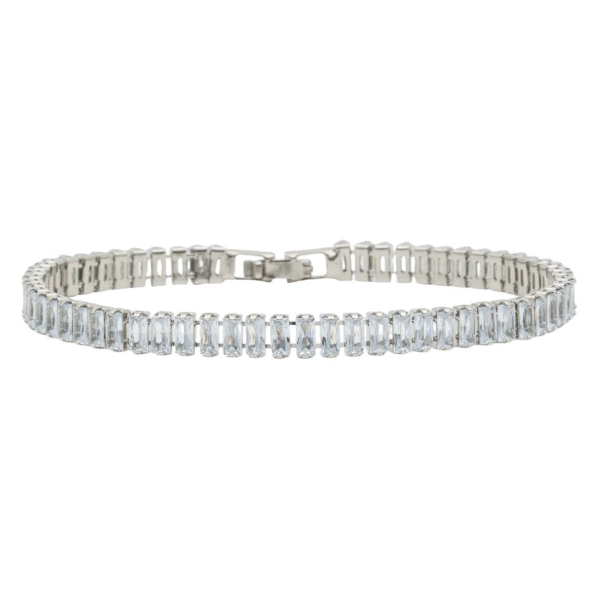 Baguette Bracelet Silver