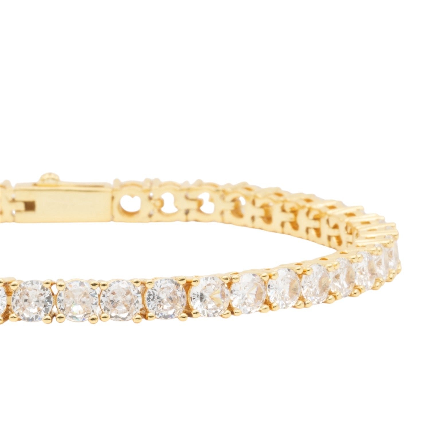 Tennis Bracelet Gold 4mm