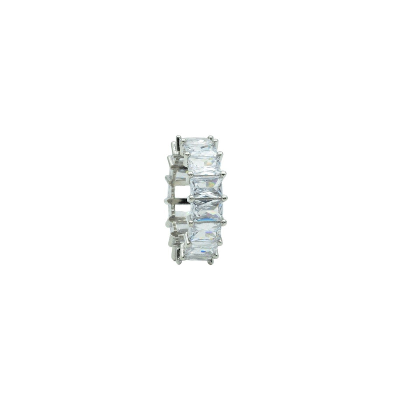 Baguette Ring Silver